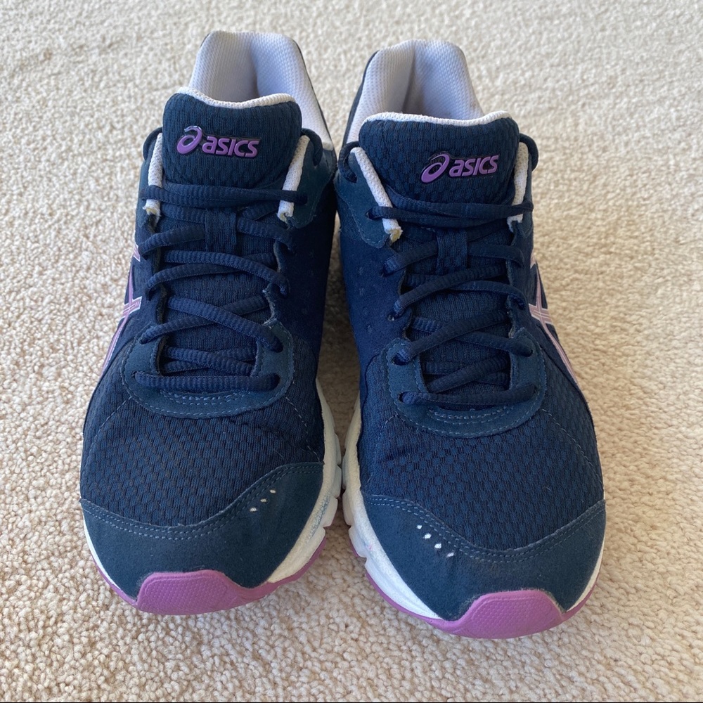 ASICS Gel Blue Purple running shoe Size 8.5